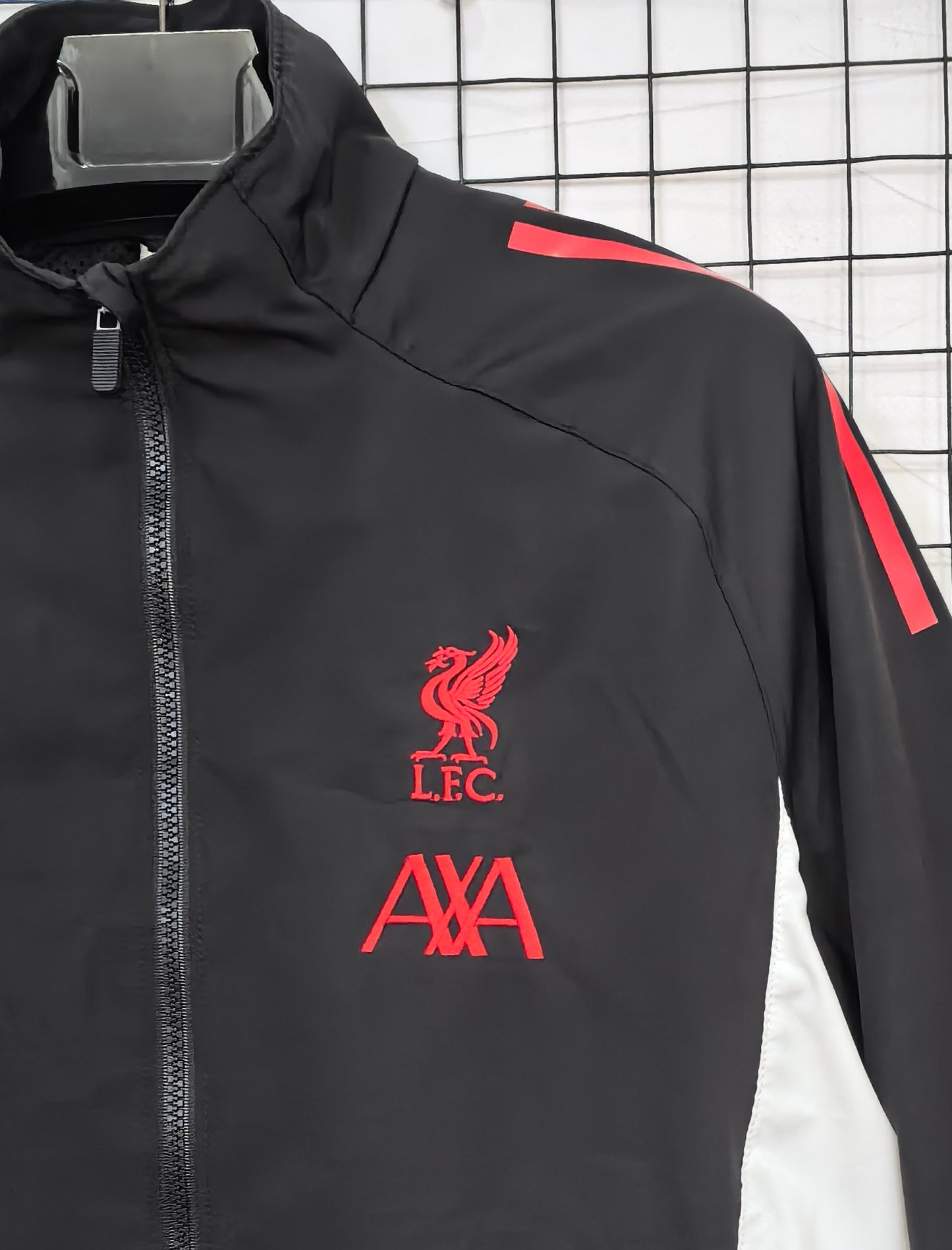 2025-26 Liverpool Black Windbreaker S-2XL