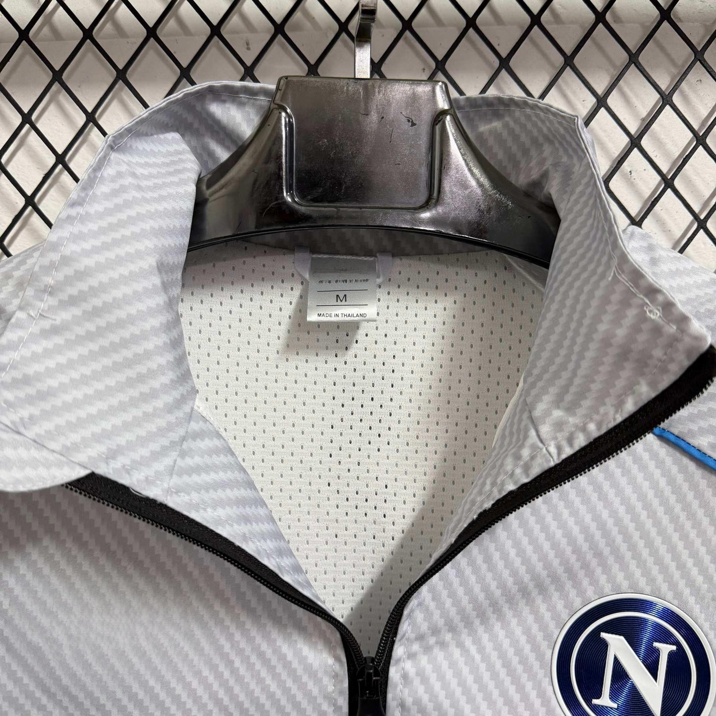2025-26 Naples White Waterproof Windbreaker S-2XL