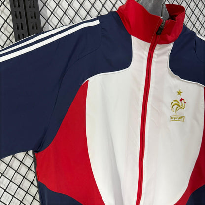 2008 France Retro Casual Training Windbreaker S-2XL