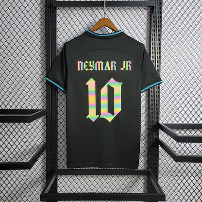 2022-23 Brazil Black Reflective Font