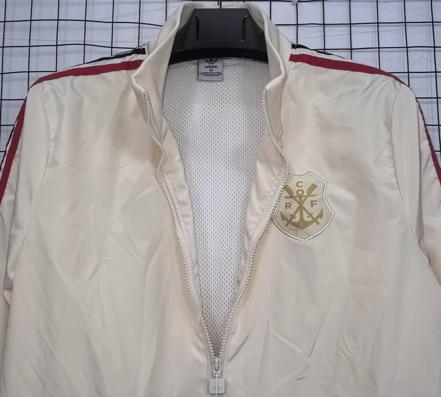 2025-26 Flamengo Beige Waterproof Windbreaker S-2XL