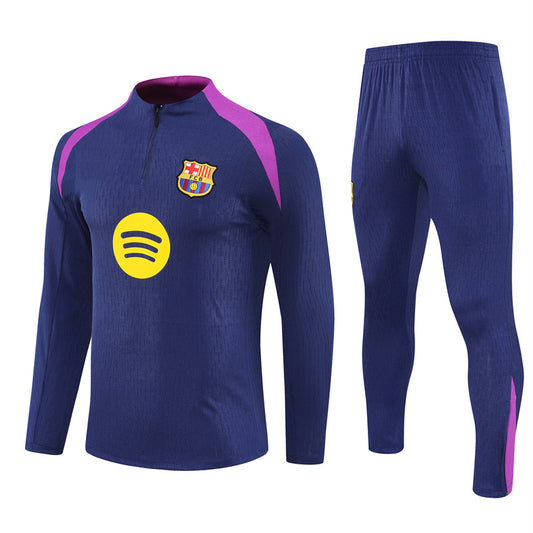 2025-26 Barcelona Blue Training Suit S-2XL
