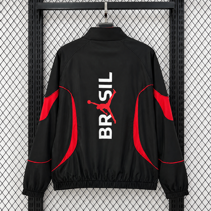 2026 Brazil Waterproof Casual Training Windbreaker S-2XL
