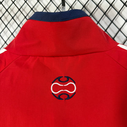 2025-26 France Team Classic Red Casual Training Windbreaker S-2XL