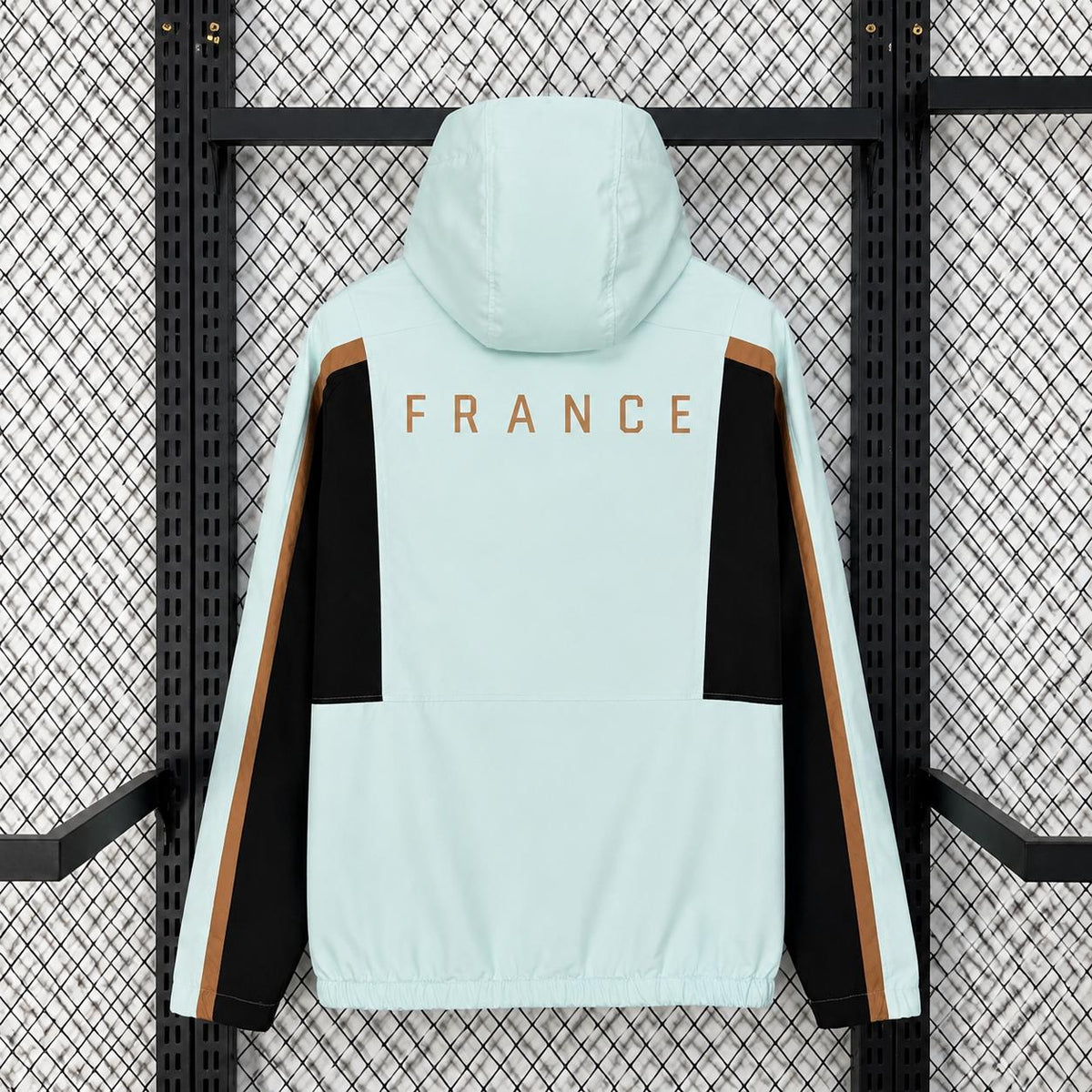 2026 France Light Green World Cup Casual Training Windbreaker  S-2XL