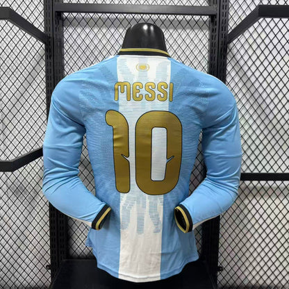2026 Argentina Messi Special Edition Long Sleeve Player S-4XL