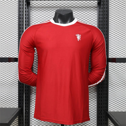 2026-27 Manchester United Casual Retro Long Sleeve Player S-2XL