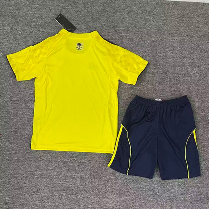 2025-26 Al Nassr FC Riyadh Victory Home Kids Size 16-28