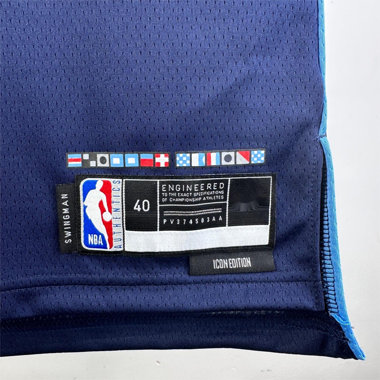 NBA 2024-25 Clippers Away Blue No. 2 Leonard