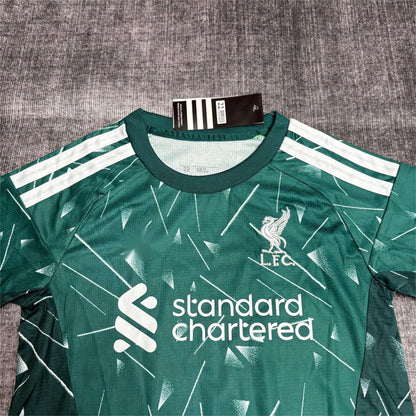 2026-27 Liverpool Goalkeeper Green Kids Size 16-28