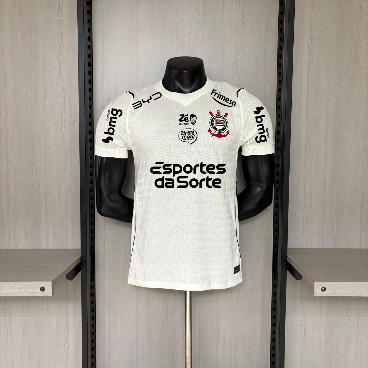 2026-27 Corinthians Home All Sponsors Player S-4XL