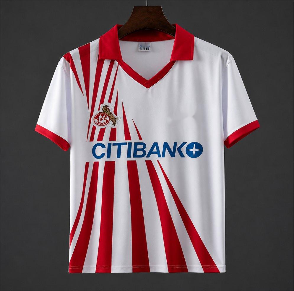 1991-92 Köln Home Retro S-4XL