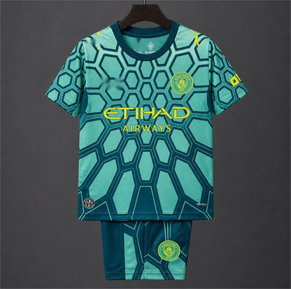 2026-27 Manchester City Goalkeeper Kids Size 16-28