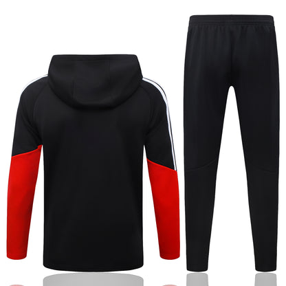 2026 Germany Black Long Pull Training Suit Adults Or Children