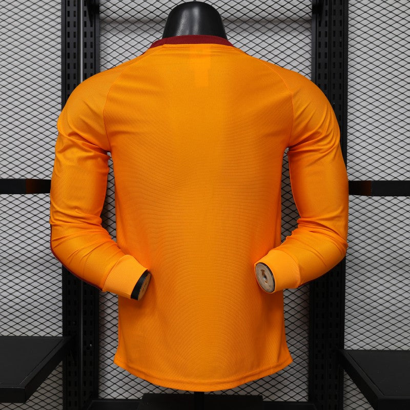 2026-27 AS Roma  Orange Special Edition Long Sleeve Player S-3XL