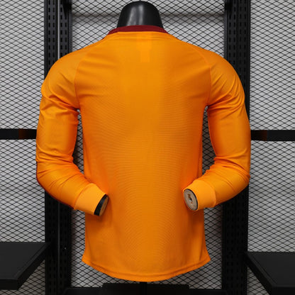 2026-27 AS Roma  Orange Special Edition Long Sleeve Player S-3XL