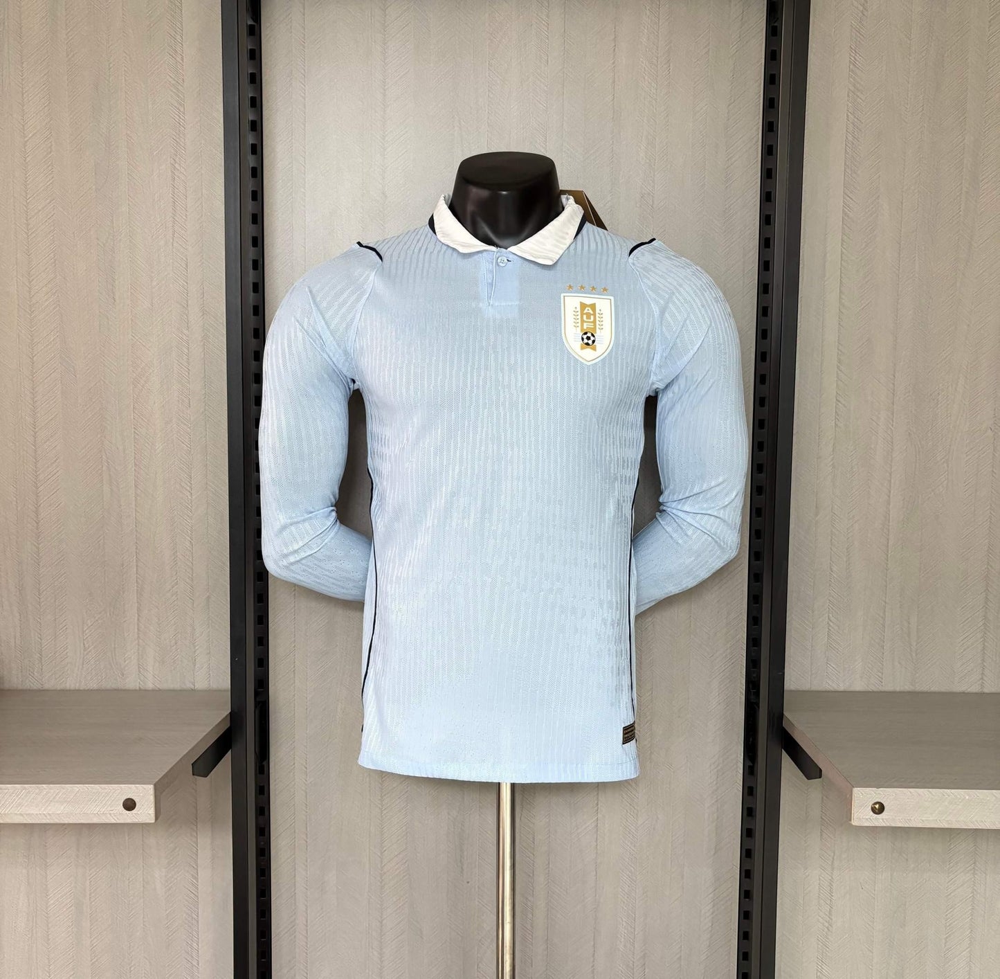 2026-27 Uruguay local jugador manga larga S-4XL