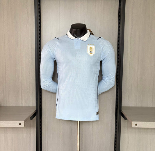 2026-27 Uruguay local jugador manga larga S-4XL