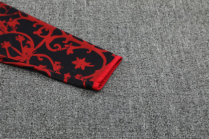 Conjunto de entrenamiento rojo del Barcelona 2024-25 (tallas S-2XL)