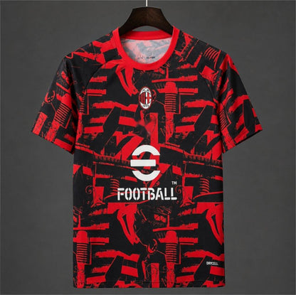 2026-27 AC Milan BlackRed Pre-Match S-4XL
