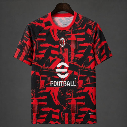 2026-27 AC Milan BlackRed Pre-Match S-4XL