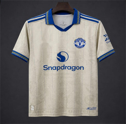 2026-27 Manchester United Third away Concept Cream Blue S-4XL