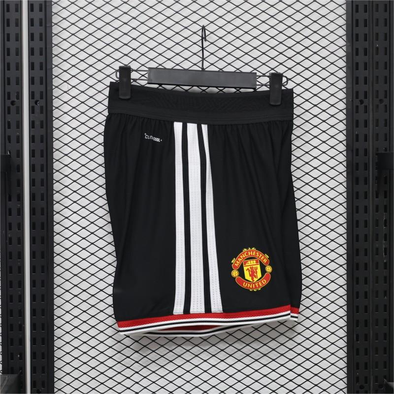 2026-27 Manchester United Away Black Shorts Player S-4XL