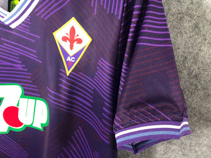 1992-93 ACF Fiorentina Home Retro S-XXL