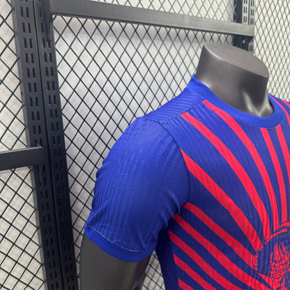 2024 New Barcelona Pre-match Server Player Edition S-XXL