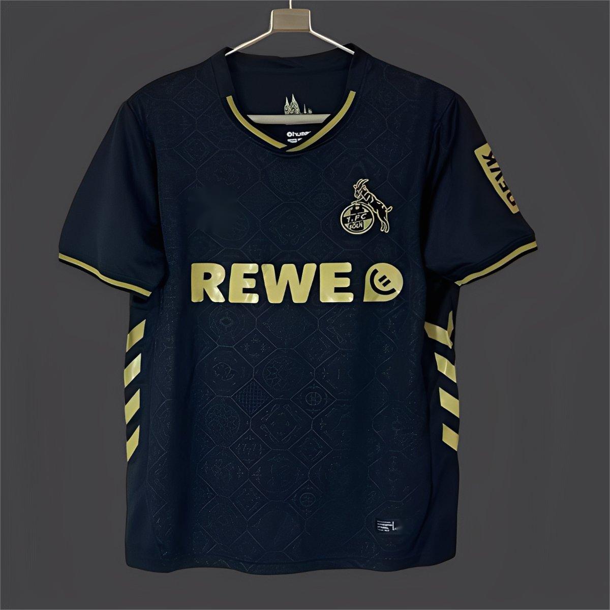 2025-26 Köln Away Black S-4XL