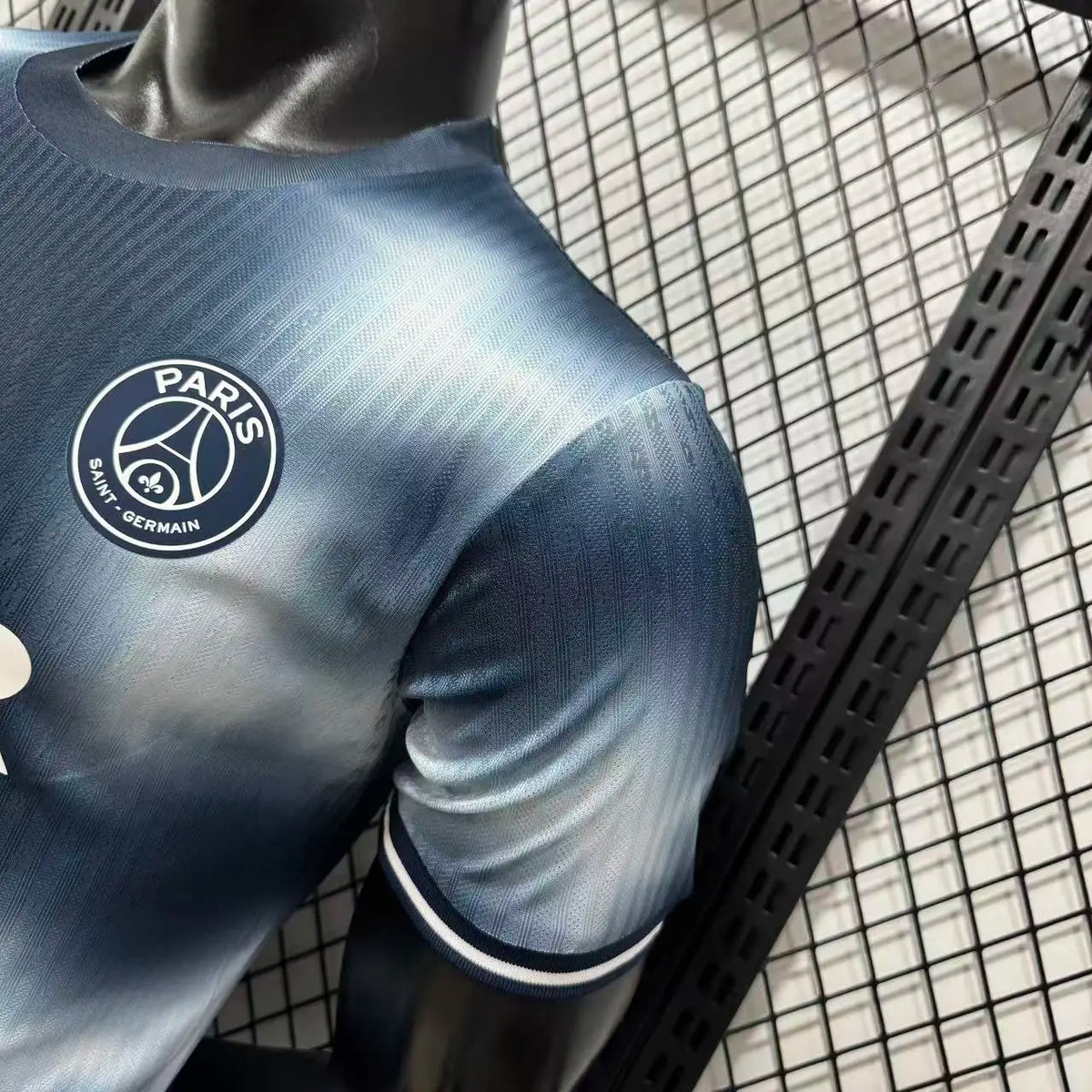 2026-27 París Azul Oscuro Gris Degradado Jugador Especial S-3XL