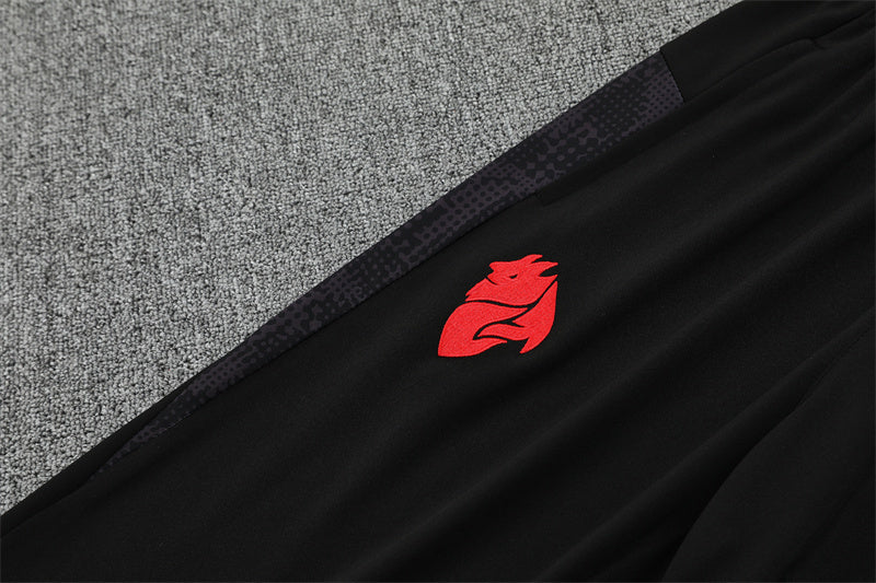 Conjunto de entrenamiento rojo del Barcelona 2024-25 (tallas S-2XL)