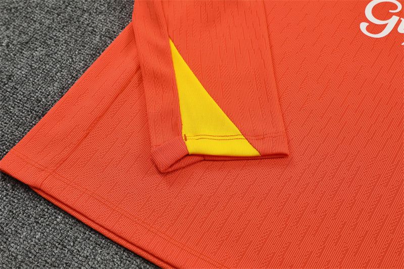 Conjunto de entrenamiento rojo del Barcelona 2024-25 (tallas S-2XL)