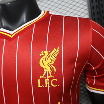 2026-27 Liverpool Home Red With White Pinstripe Player S-3XL
