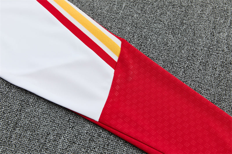 2026 Spain White 2-Stars Edition Training Suit Adults Or Children