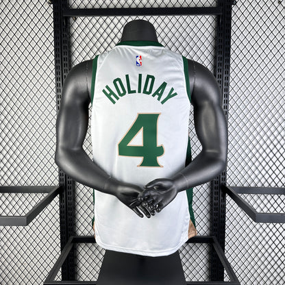 NBA 2024-25 Celtics City Edition No.4 HOLIDAY