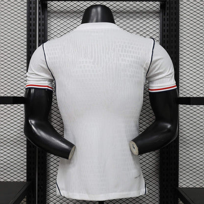 2026-27 Paris Away White Navy Red Stripe Special Player S-2XL