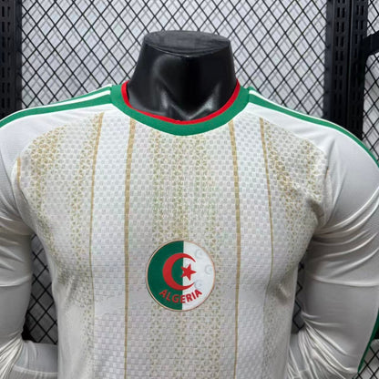 2026 Algeria Home Long Sleeve Player S-2XL