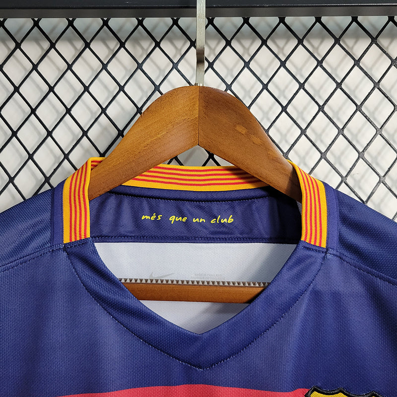 2015-16 Barcelona Home Retro S-XXL