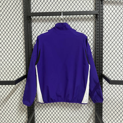2026-27 Manchester United Purple Waterproof Windbreaker S-2XL