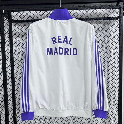 2025-26 Real Madrid Retro Windbreaker S-2XL