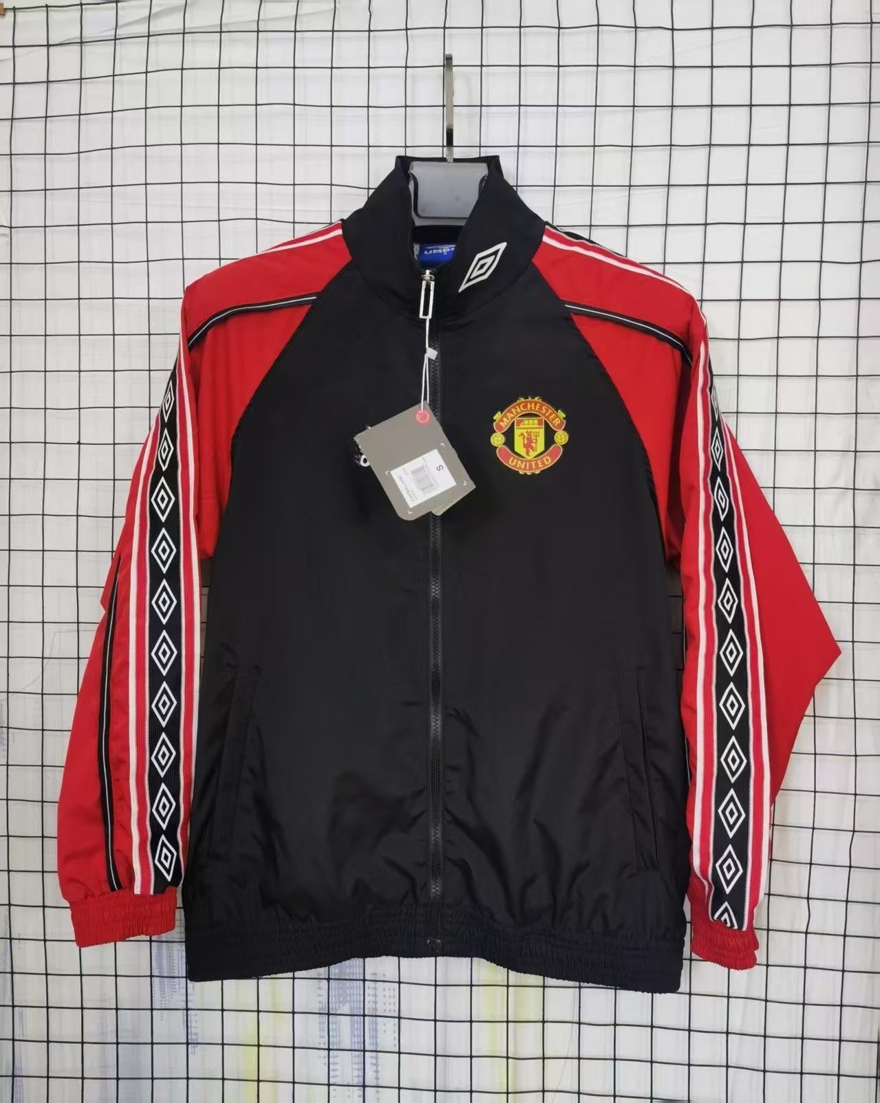 2025-26 Manchester United Retro Windbreaker S-XXL