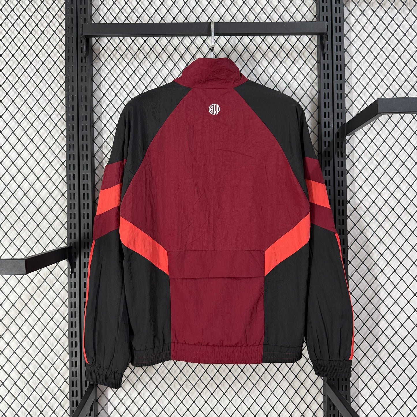 2025-26 River Plate Maroon Waterproof Windbreaker S-2XL