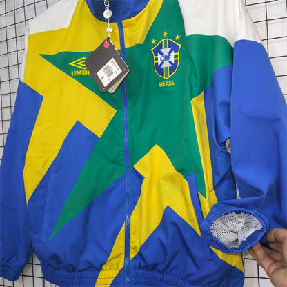 1993-94 Brazil Retro Windbreaker S-2XL