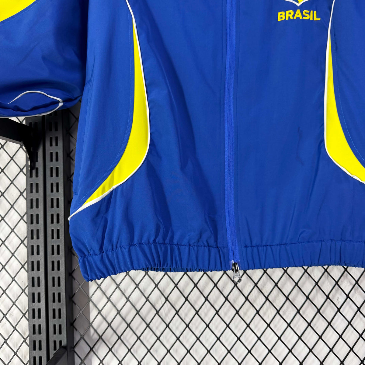 2026 Brazil Color Blue Windbreaker S-2XL