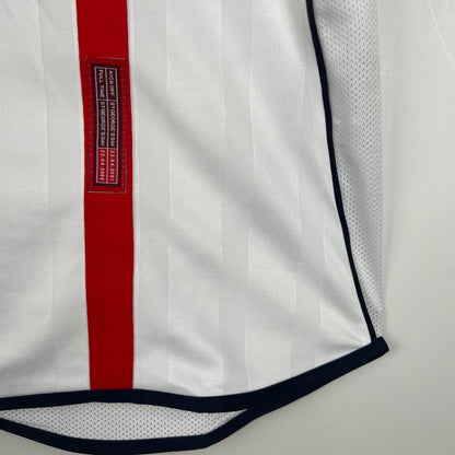 2002 England Home Retro S-XXL