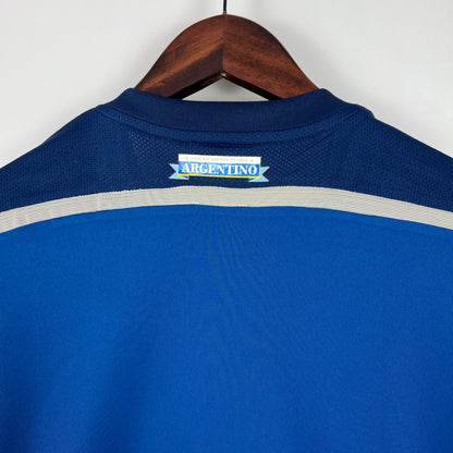 Retro Long Sleeve Argentina 2014 Away S-XXL