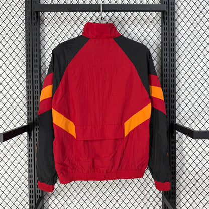 2025-25 Rome Maroon Colour Block Training Casual Windbreaker S-2XL