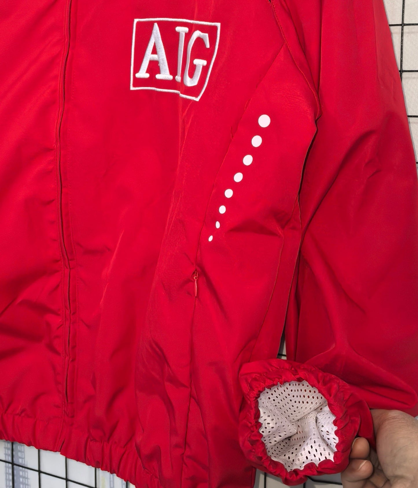 2025-26 Manchester United Red Waterproof Windbreaker S-2XL