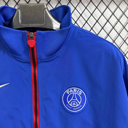 2025-26 Paris Colour Lan Red Waterproof Windbreaker S-2XL